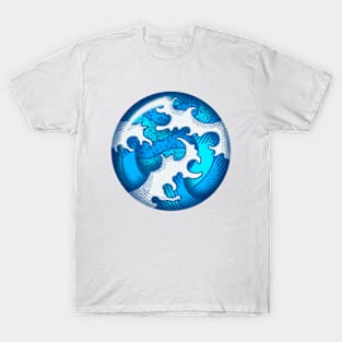 Japanese wave T-Shirt